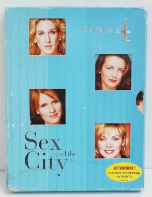 Sex and the city - Stagione 4 Completa (Episodi 1-18) (3 DVD) con Cofanetto - DVD in Italiano
