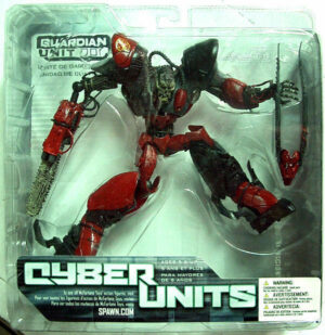 SPAWN CYBER UNITS 001: GUARDIAN RED (ROSSO) - McFarlane NUOVO NEW McFarlane Toys