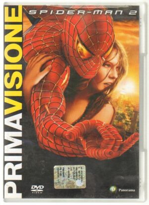 SPIDER-MAN 2 DVD Film ITALIANO PAL Abbinamento Editoriale