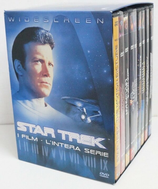 STAR-TREK-I-Film-LIntera-Serie-Widescreen-n-9-DVD-in-Cofanetto-123540236571