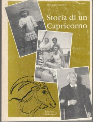 Storia di un capricorno di Pio Zaccagnini ed. Il Gabbiano