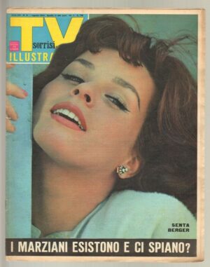 TV Sorrisi e Canzoni anno 1965 n. 31 - 1 Agosto in copertina Senta Berger