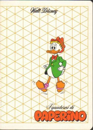 Walt Disney Quaderno di PAPERINO: GASTONE Anni '70/'80 by Pigna a quadretti