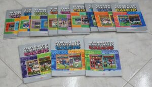 ALMANACCO ILLUSTRATO DEL CALCIO Panini 1971-2002 n. 12 volumi Editoriali