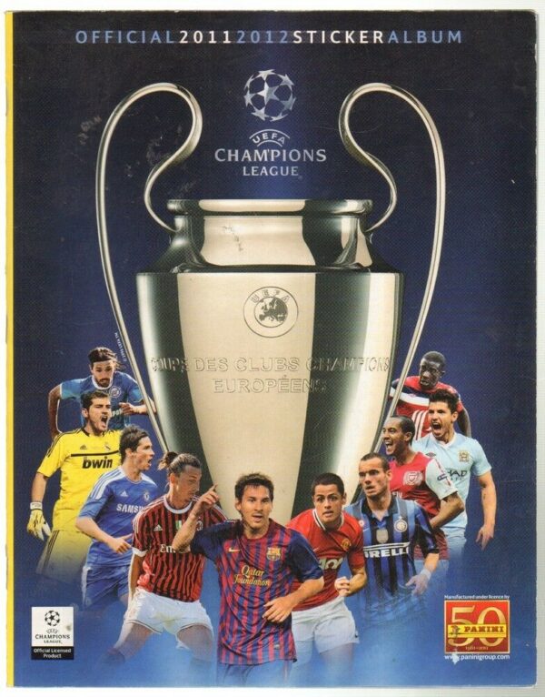 Album-CALCIATORI-CHAMPIONS-LEAGUE-2011-2012-Panini-VUOTO-Corriere-dello-Sport-113325607852