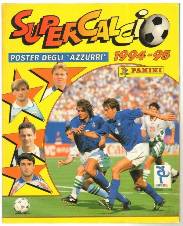 Album-CALCIATORI-SUPERCALCIO-1994-95-Completo-con-Poster-Panini-123645408942