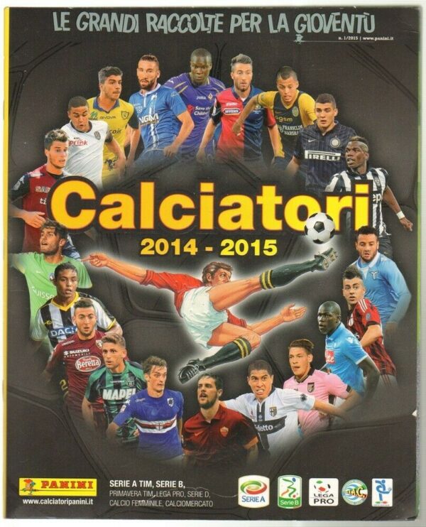 Album-Figurine-CALCIATORI-2014-2015-Incompleto-mancanti-115-fig-e-aggiornamenti-113640672672