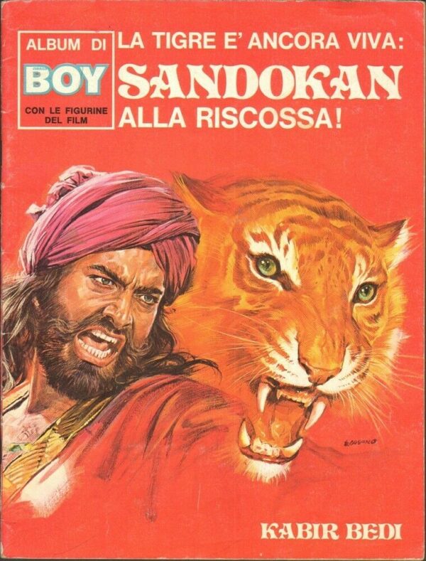Album-Figurine-SANDOKAN-ALLA-RISCOSSA-La-tigre-e-ancora-viva-Edierre-1977-In-123906630822