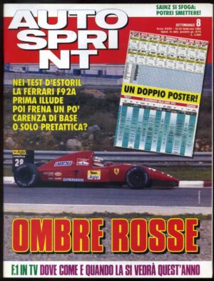 Autosprint 1992 n.8 Febbraio