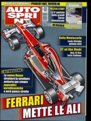 Autosprint n. 4 - Gennaio 2012 - Con Poster Story ed. Conti Editore