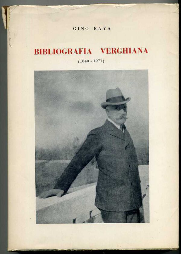 BIBLIOGRAFIA-VERGHIANA-1840-1971-di-Gino-Raya-1-ed-1972-Editrice-Ciranna-110957155042