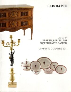 BLINDARTE CATALOGO ASTA n° 51 (asta 12 dicembre 2011)