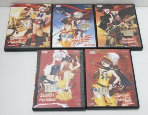 BURST ANGEL Episodi dal 1 al 20 n. 5 DVD ITA. Abbinamento Editoriale