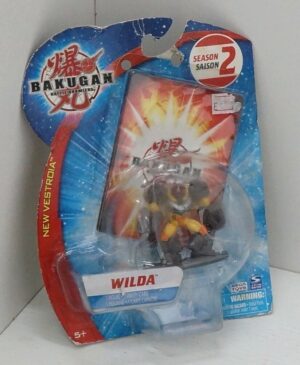 Bakugan Battle Brawlers WILDA con Carta Card - Spin Master