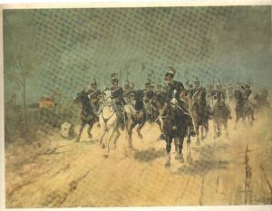 CALENDARIO ARMA DI CAVALLERIA PIEMONTE Anno 1974