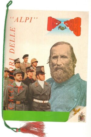 CALENDARIO CACCIATORI DELLE ALPI Anno 1988 Con cordoncino originale