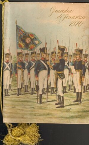 CALENDARIO GUARDIA DI FINANZA Anno 1970 Con cordoncino originale
