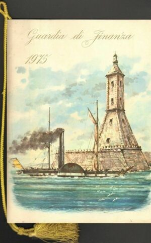 Calendario Guardia di Finanza Anno 1975 - Con Cordoncino Originale