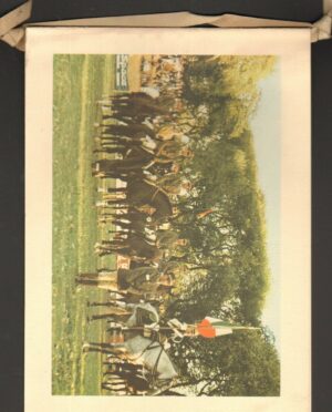 CALENDARIO SCUOLA MILITARE DI EQUITAZIONE Anno 1985 Con cordoncino originale