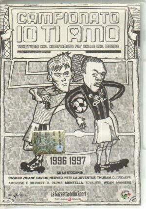 CAMPIONATO IO TI AMO 1996/1997 DVD Abbinamento Editoriale