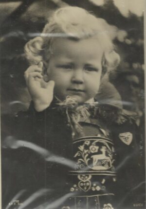 CARTOLINA VITTORIO EMANUELE PRINCIPE DI NAPOLI (non viaggiata) Mod.25