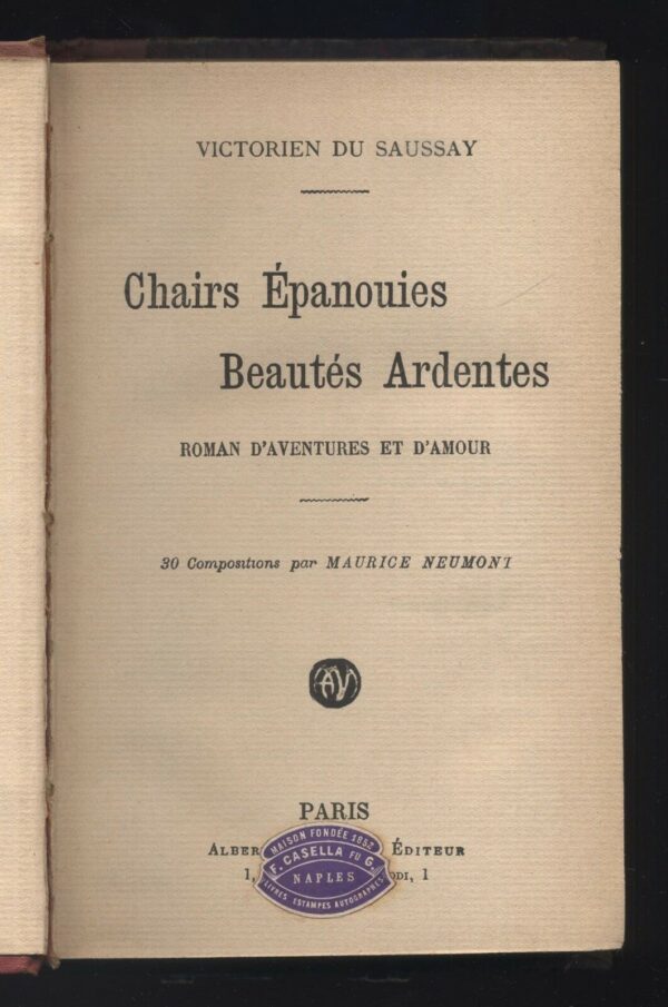 CHAIRS-EPANOUIES-BEAUTES-ARDENTES-di-V-Du-Saussay-ed-Albert-Mericant-B11-121534298512