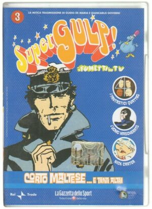 Corto Maltese e tanti altri. SuperGulp! vol. 3. DVD in Italiano. Versione da edicola