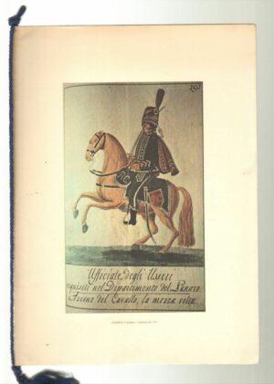 Calendario Associazione Nazionale Arma di Cavalleria Anno 1984 Con cordoncino