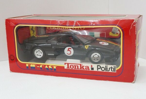 FERRARI-GTO-Tonka-Nera-01109-Polistil-1987-Modellino-Scala-116-113201195252