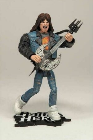 GUITAR HERO. Axel Steel. Maglia Blu-gialla - Action Figure McFarlane NEW McFarla