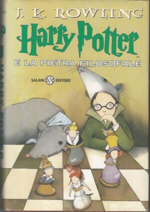 HARRY POTTER E LA PIETRA FILOSOFALE HP n. 1 di Rowling ed. Salani