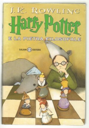 HARRY POTTER E LA PIETRA FILOSOFALE HP n. 1 di  Rowling ed. Salani 2007 DRA
