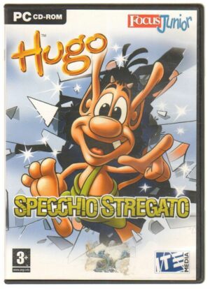 HUGO SPECCHIO STREGATO Videogioco PC ITALIANO Abbinamento editoriale