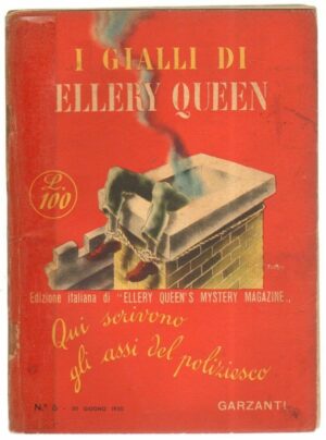 I Gialli di Ellery Queen n. 6 ed. Garzanti 1950 Giugno