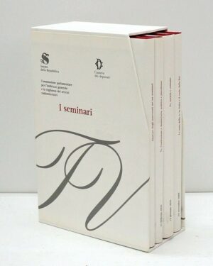 I SEMINARI n. 4 volumi in Cofanetto ed. Senato della Repubblica