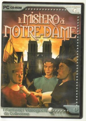 IL MISTERO DI NOTRE DAME Videogioco PC ITALIANO COMPLETO DI MANUALE