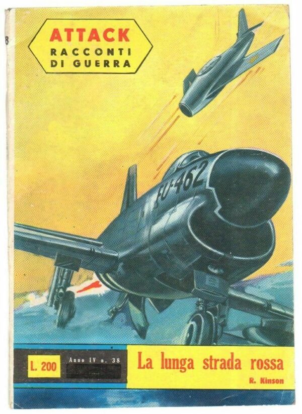 LA-LUNGA-STRADA-ROSSA-di-R-Kinson-ed-E-P-Attack-Racconti-di-Guerra-n-38-113211927602