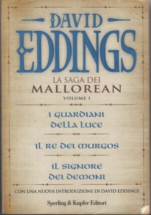 La saga dei Mallorean (vol. 1) di David Eddings ed. Sperling & Kupfer