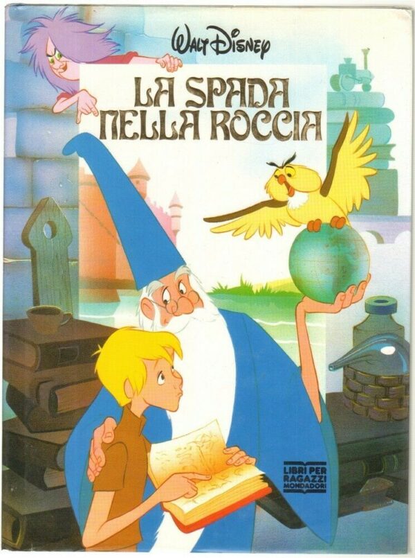 LA-SPADA-NELLA-ROCCIA-di-Disney-Collana-Disneyana-ORO-ed-Mondadori-123832226732