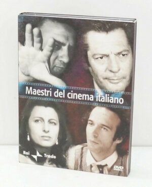 MAESTRI DEL CINEMA ITALIANO Benigni Fellini Magnani Mastroianni n. 4 DVD Digipak