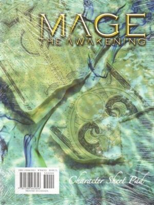 MAGE THE AWAKENING Character Sheet Pad WW40701 - Blocchetto Schede di gioco