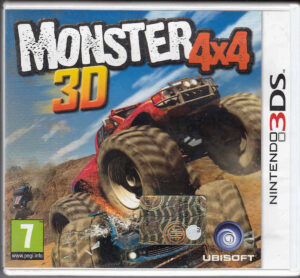 MONSTER 4X4 3D Videogioco Nintendo DS PAL ITA Con Manuale
