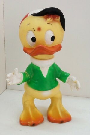 PAPERO di QUI QUO QUA in Gomma Ledra Elefantino Originale Walt Disney anni '60