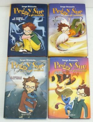 PEGGY SUE E GLI INVISIBILI I primi 4 vol. della Saga di Brussolo ed. Fanucci