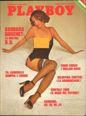 PLAYBOY ed. Italiana. Anno 1975 n.4 - Aprile - POSTER VICTORIA CUNNINGHAM