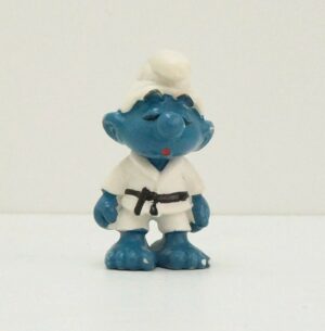 PUFFO KARATE The Smurfs Schleich 1981. Peyo