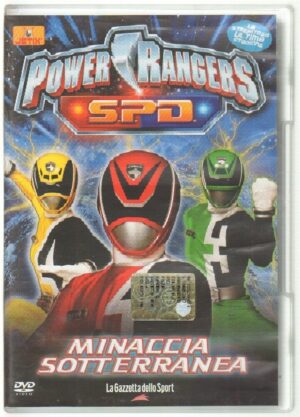 Minaccia sotterranea - DVD Power Rangers S.P.D. vol. 4 - Versione da edicola - DVD in Italiano