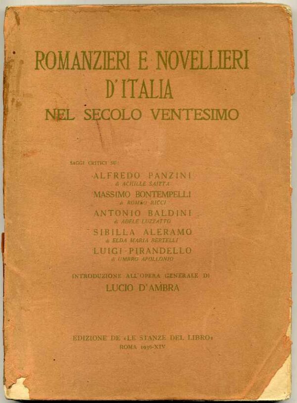 ROMANZIERI-E-NOVELLIERI-DITALIA-NEL-SECOLO-VENTESIMO-di-AAVV_-1936-121008746372