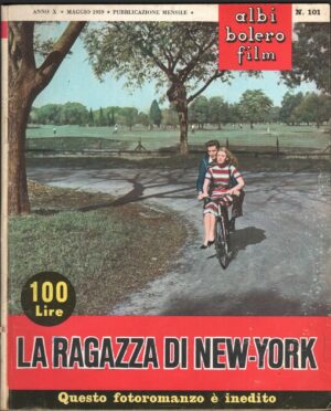 Rivista Fotoromanzo LA RAGAZZA DI NEW YORK Anno 1959