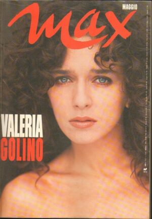 Rivista MAX Maggio 1989 in copertina + POSTER di Bon Jovi e poster di Golino